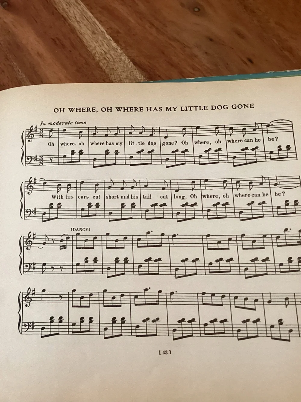 Vtg. 1935 Children’s Music book titled “FIFTY FAVORITE SONG FOR GIRLS AND BOYS”
